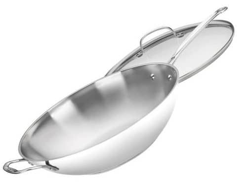 Cuisinart 726-38H Chef's Classic Stainless 14-Inch Stir-Fry Wok