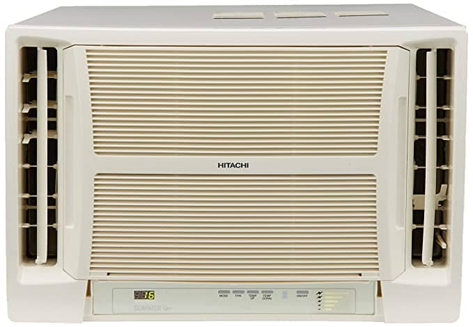 Hitachi 1.5 Ton 5 Star Window Air Conditioner (RAV518HUD Summer QC, White)