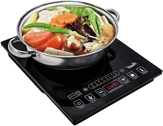 Rosewill Induction Cooker 1800 Watt, 5 Pre-Programmed Induction Cooktops