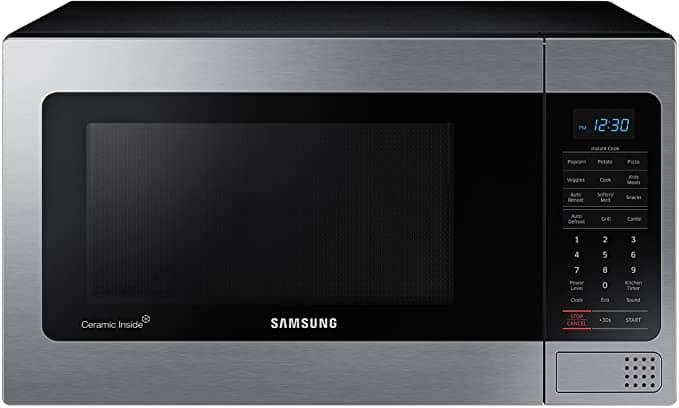 Samsung MG11H2020CT 1.1 cu. ft. Countertop Grill Microwave and Microwave Ovens